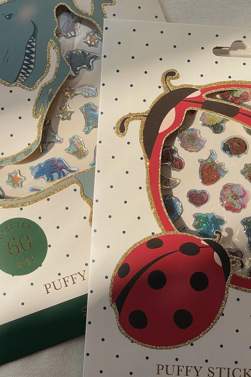 Nálepky Konges Sløjd PUFFY STICKERS