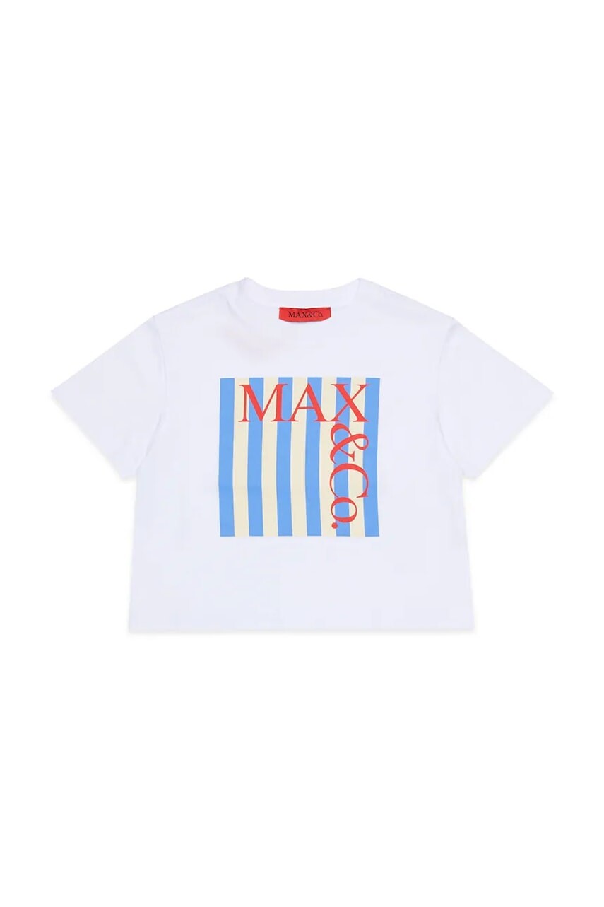 Detské bavlnené tričko MAX&Co. MAXT31F T-SHIRT