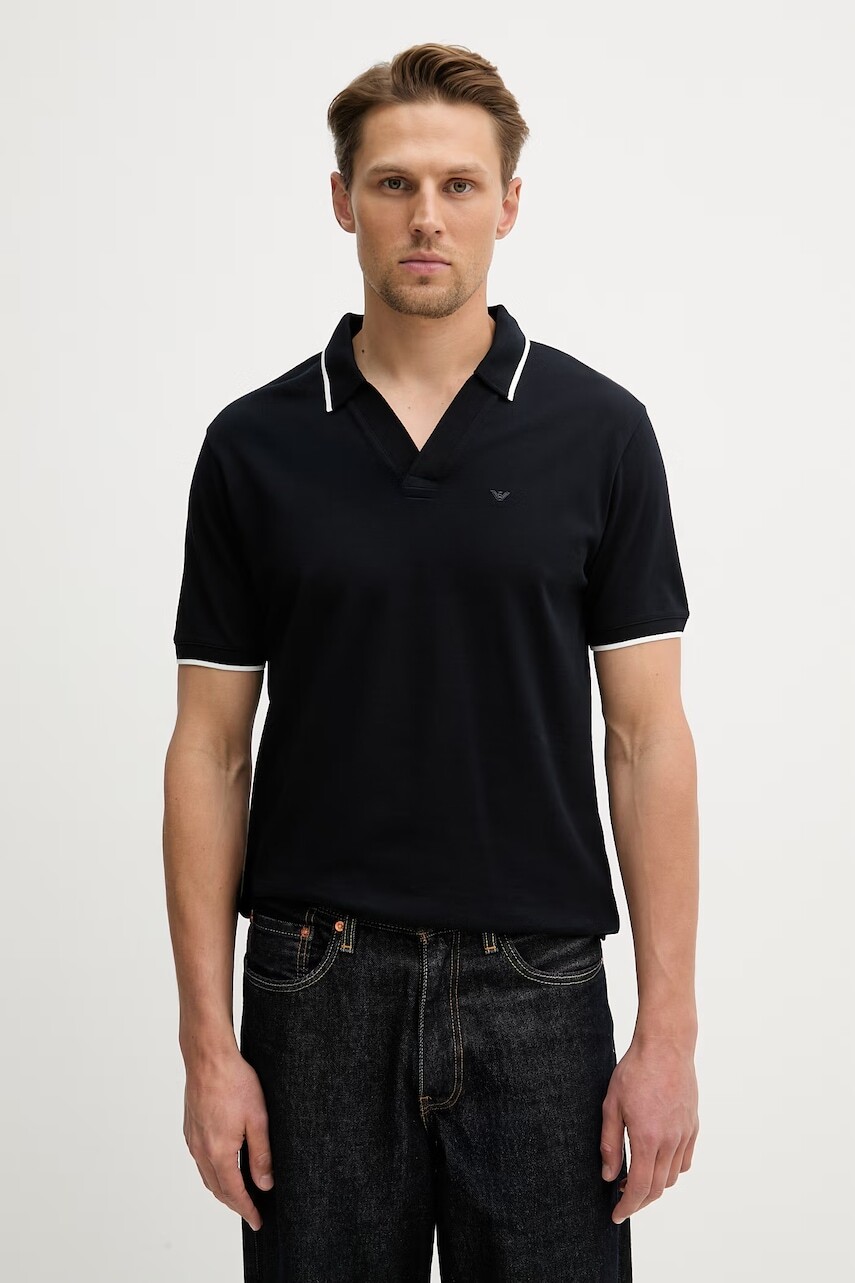 Bavlnené polo tričko Emporio Armani