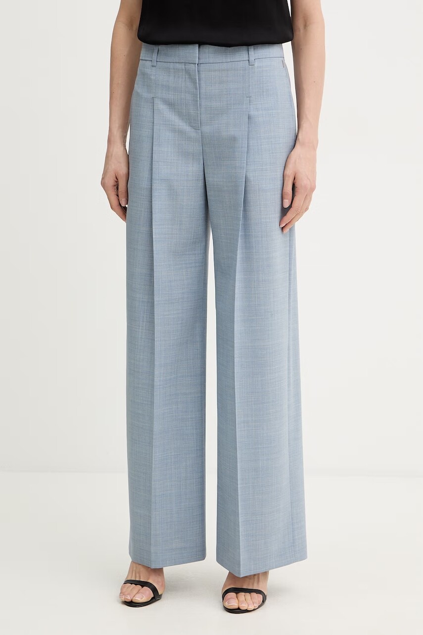 Vlnené nohavice BOSS Tiana4