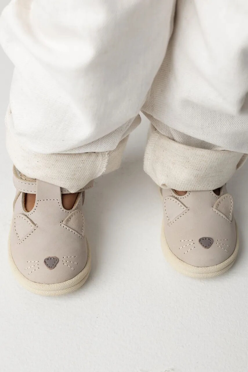 Detské nubukové topánky Donsje Zazo Classic Shoes Cat