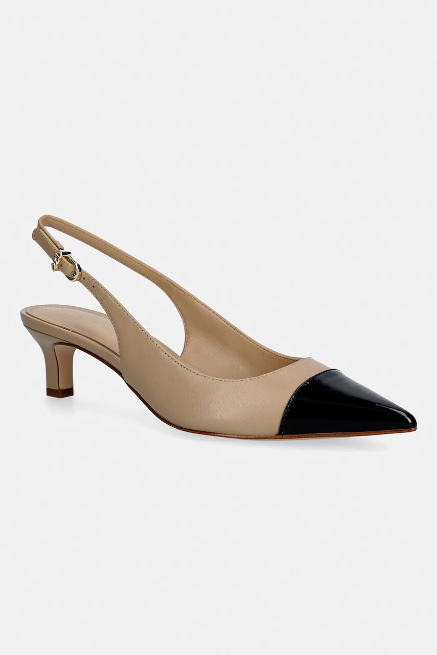 Lodičky MICHAEL Michael Kors Amara Toe Cap Sling Pump