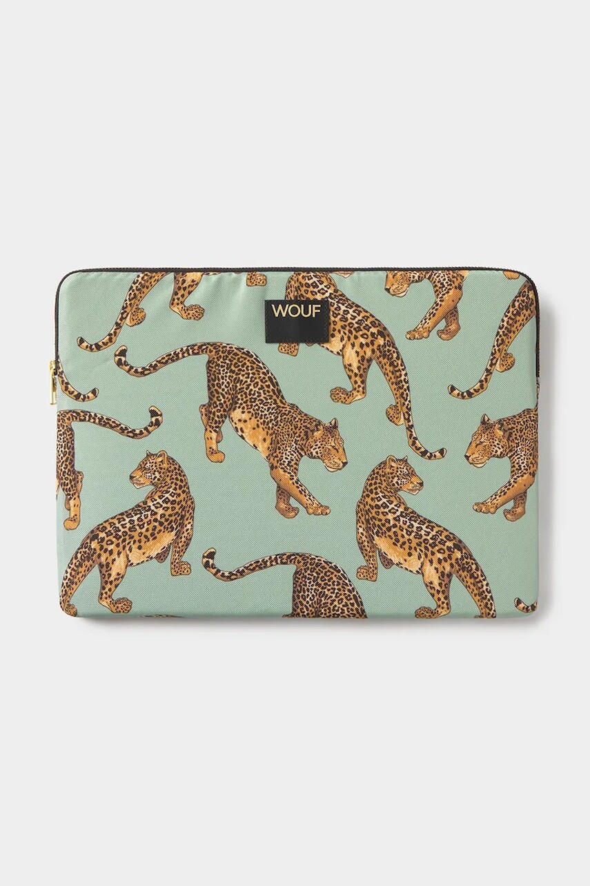 Obal na notebook WOUF Emerald Leopard 15