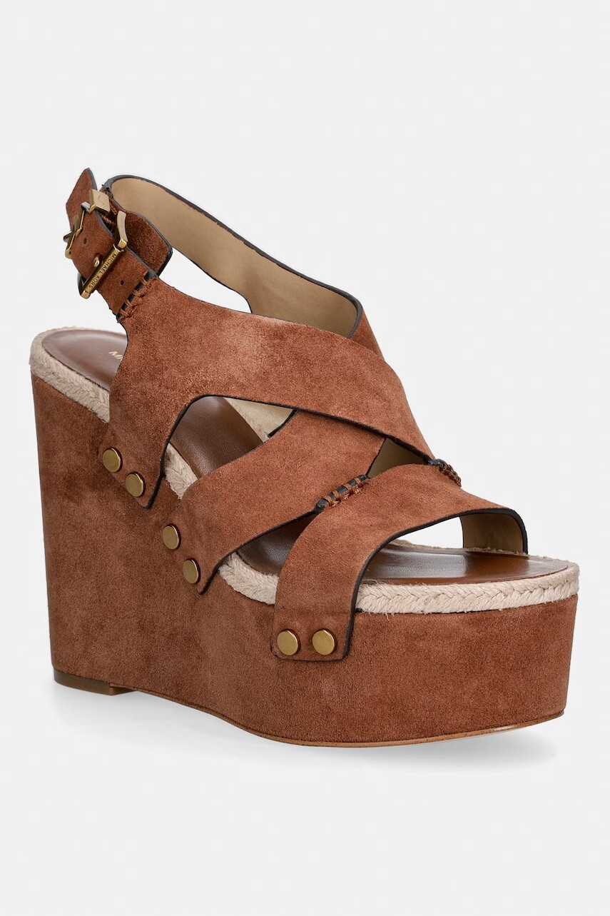 Semišové sandále MICHAEL Michael Kors Raven Wedge Sandal