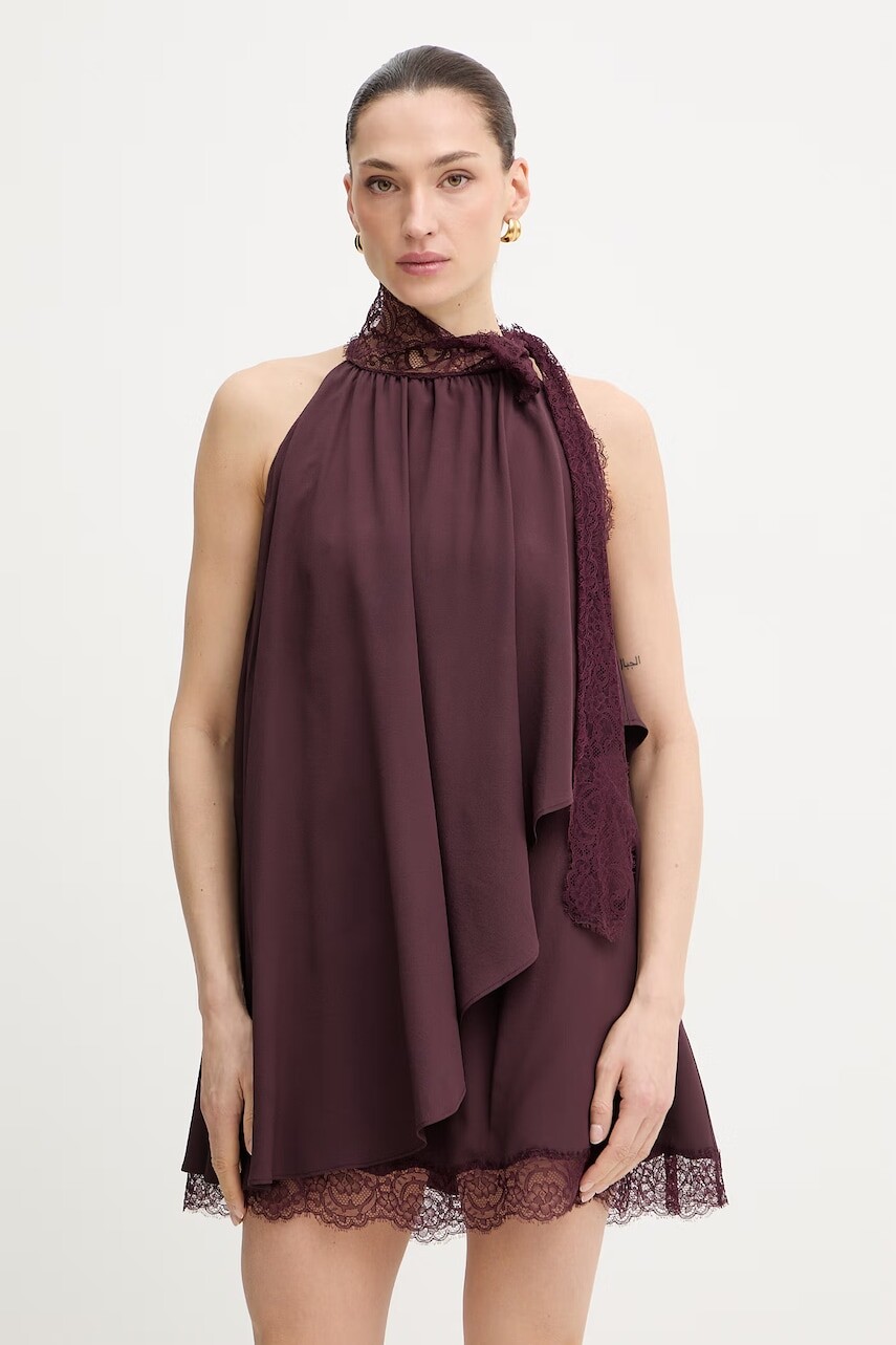 Šaty s prímesou hodvábu Pinko