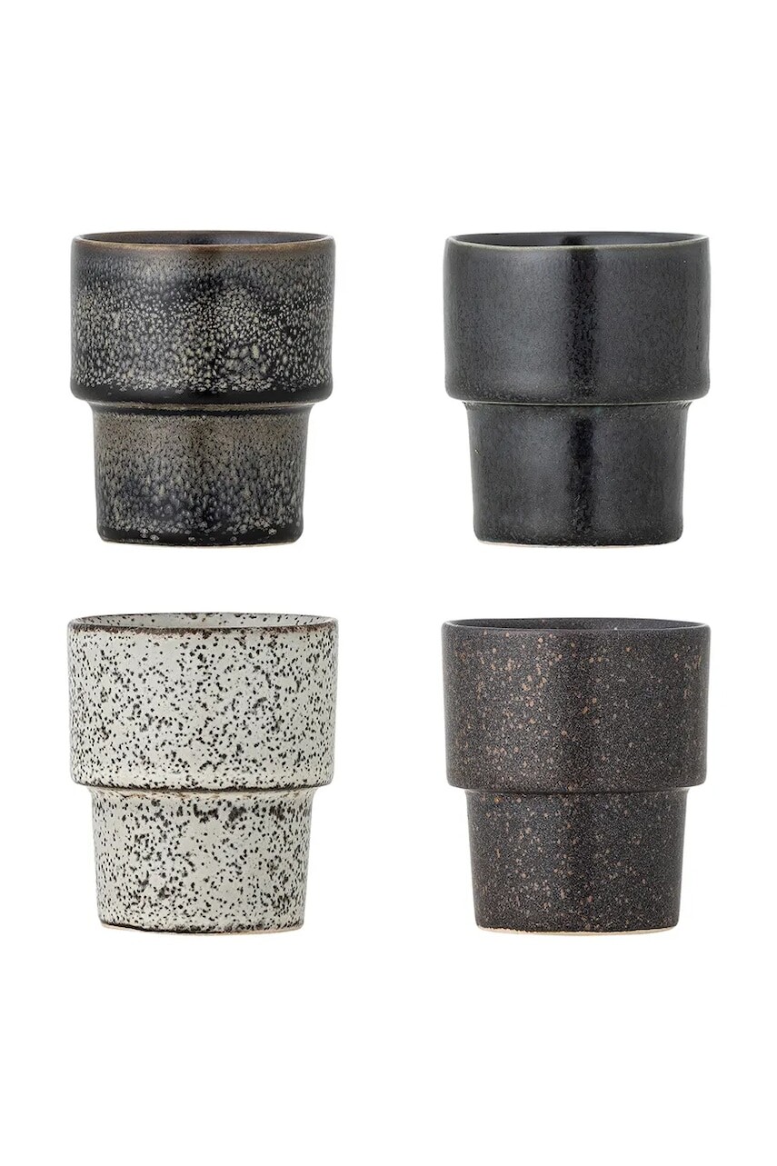 Sada šálok na espresso Bloomingville Ewan 75 ml 4-pak