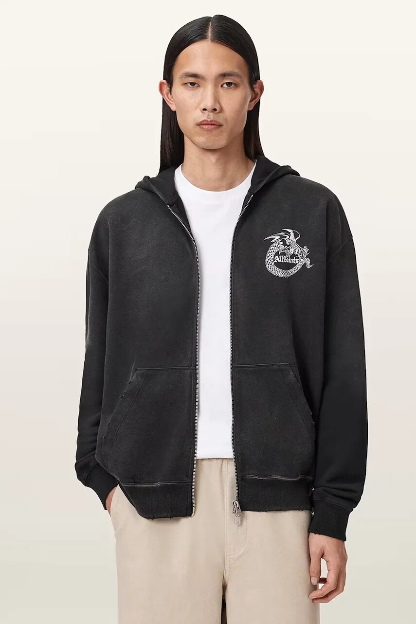 Bavlnená mikina AllSaints TERRA