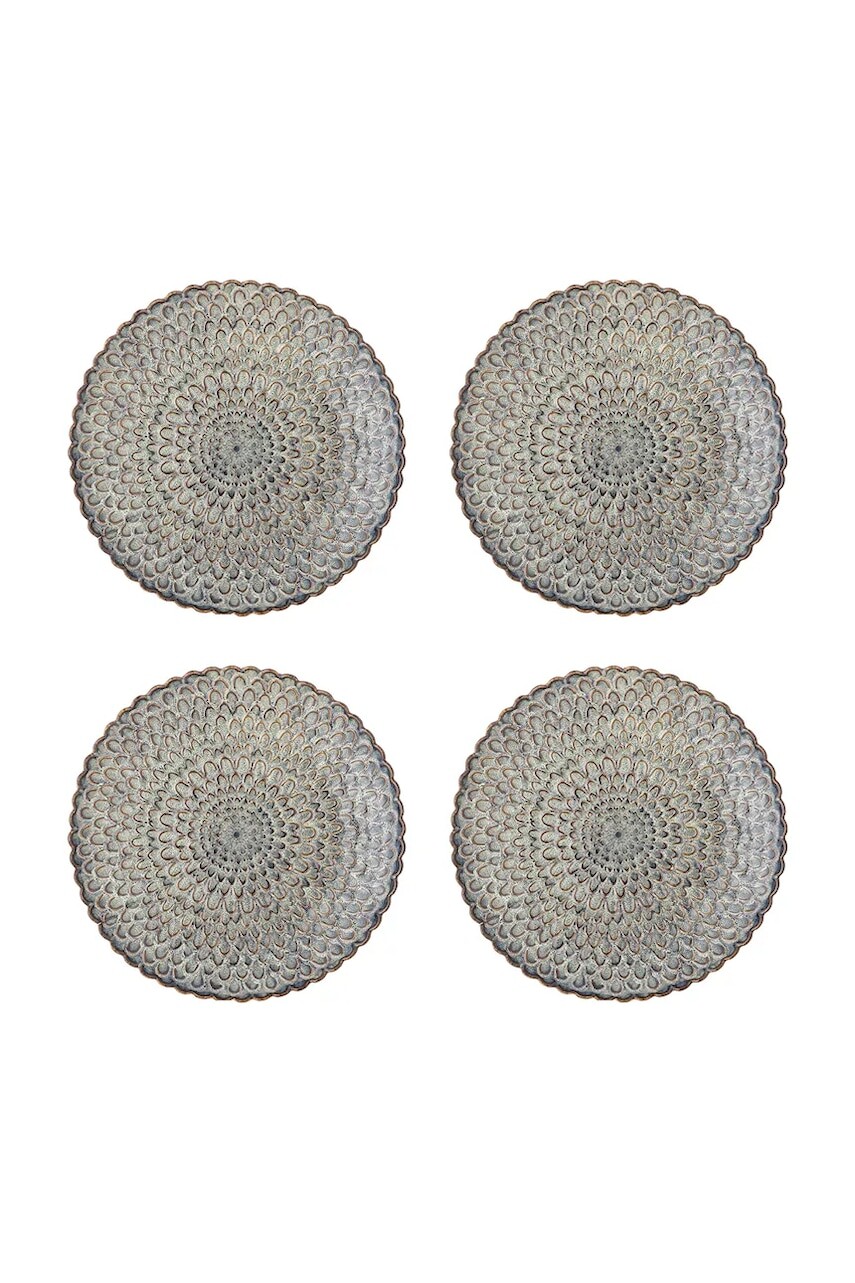 Sada plochých tanierov Bloomingville Katrina 26,5 cm 4-pak