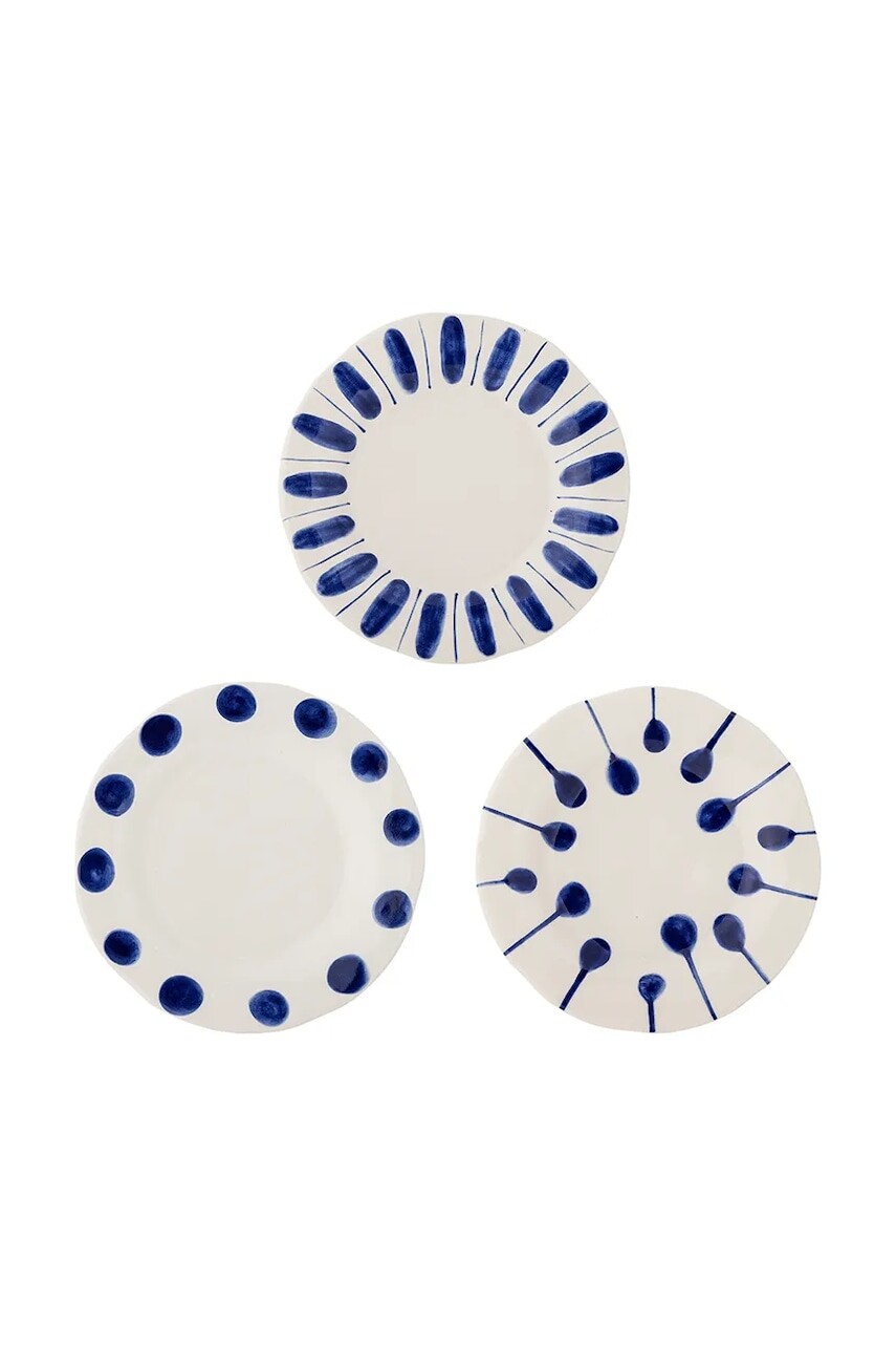 Sada šalátových tanierov Bloomingville Linora 22 cm 3-pak