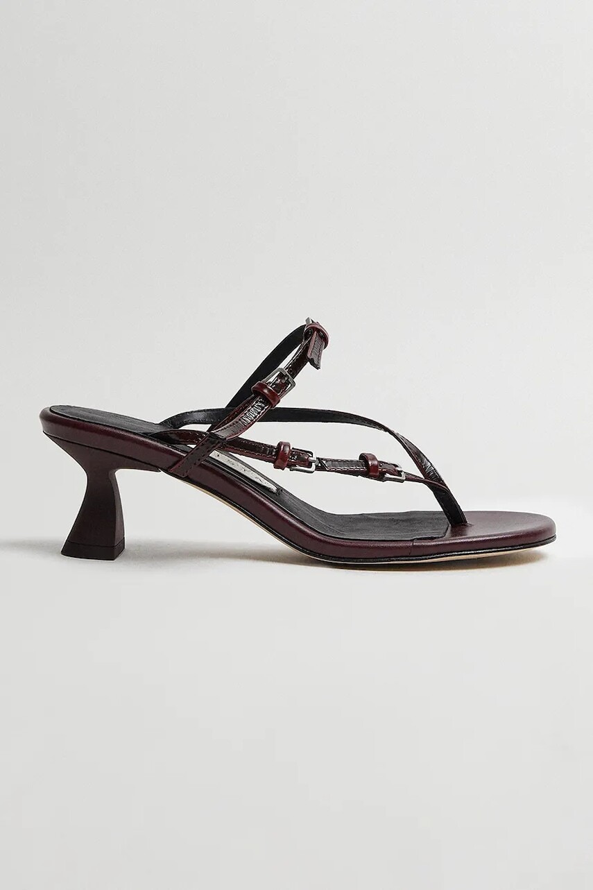 Kožené šľapky Miista Abisai