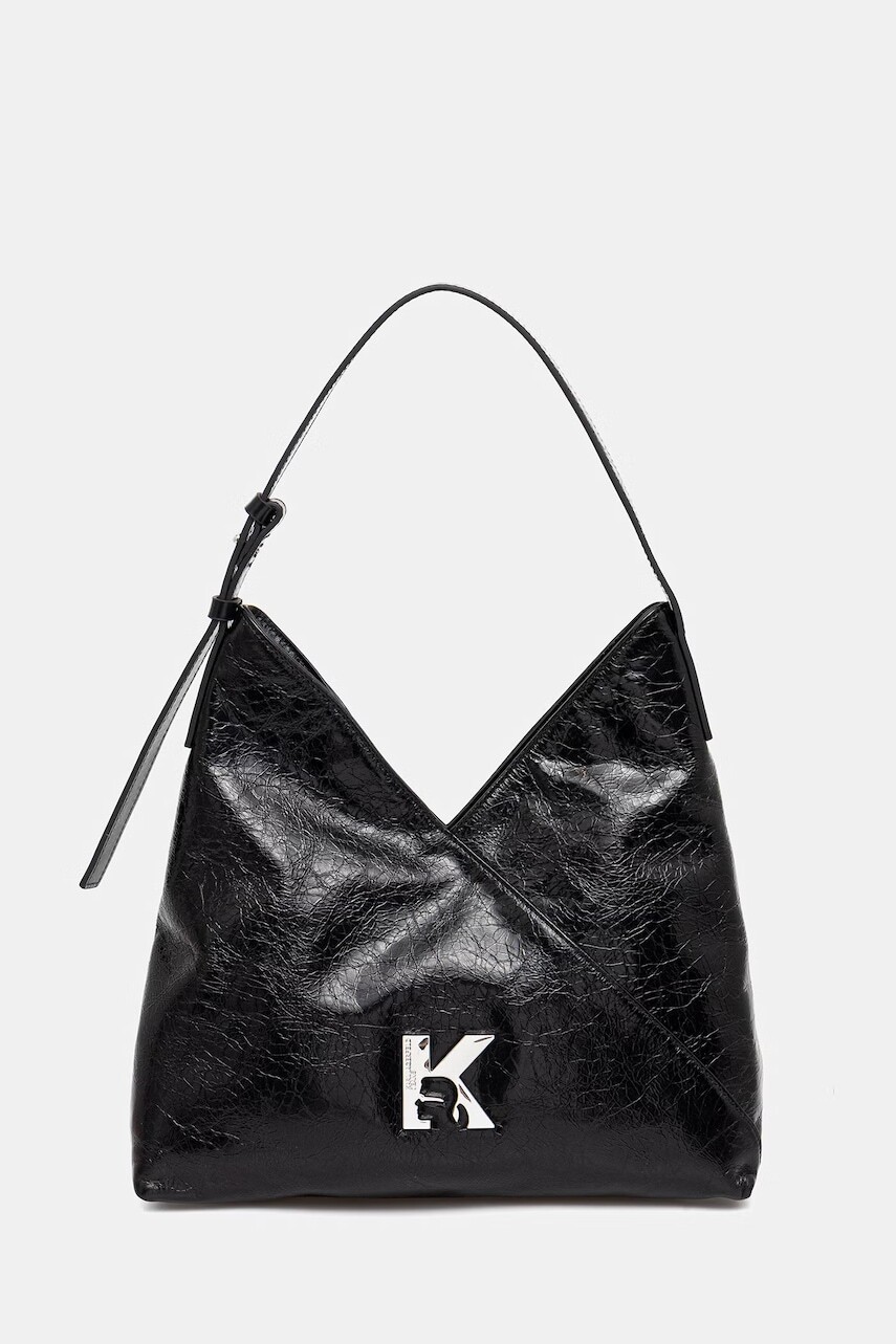 Kožená kabelka Karl Lagerfeld Jeans