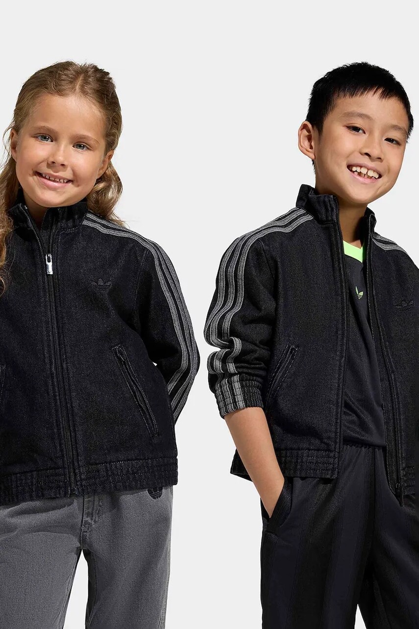 Detská džínsová mikina adidas Originals