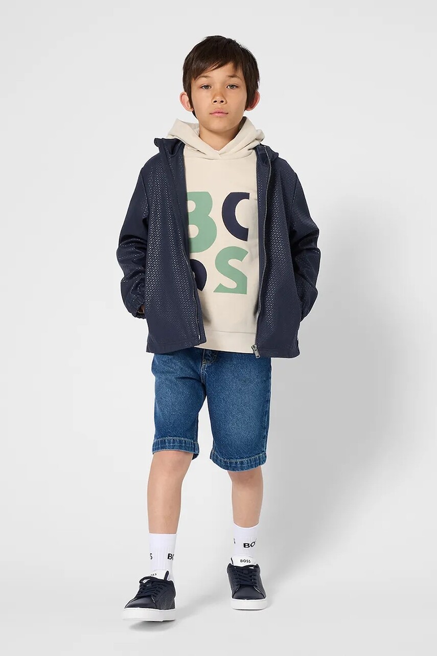 Detské rifľové krátke nohavice BOSS