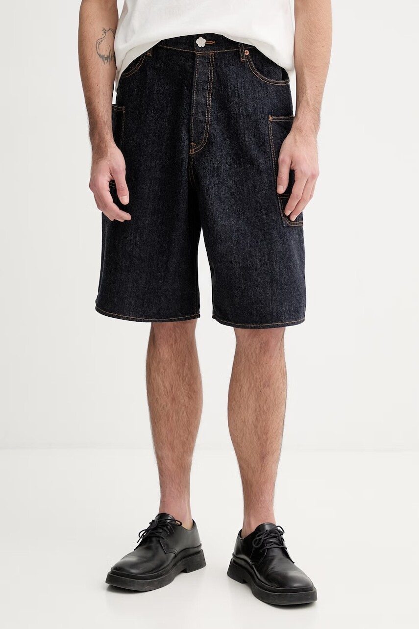 Rifľové krátke nohavice Kenzo