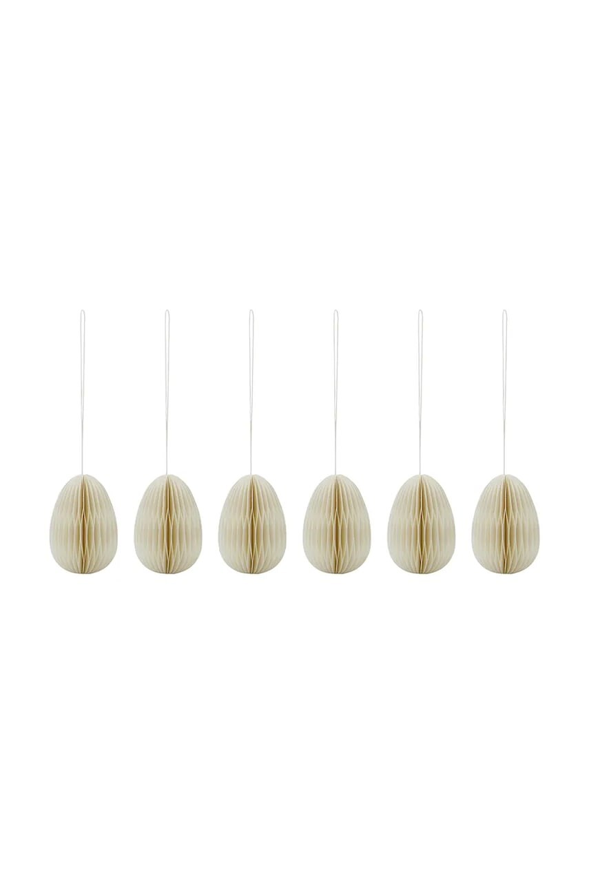 Vianočné dekorácie House Doctor HDEggs 5 cm 6-pak