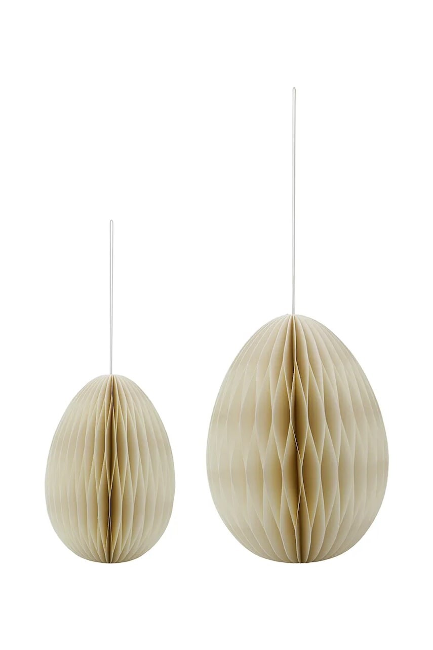 Dekoračné figúrky House Doctor HDEggs 15 / 19 cm 2-pak