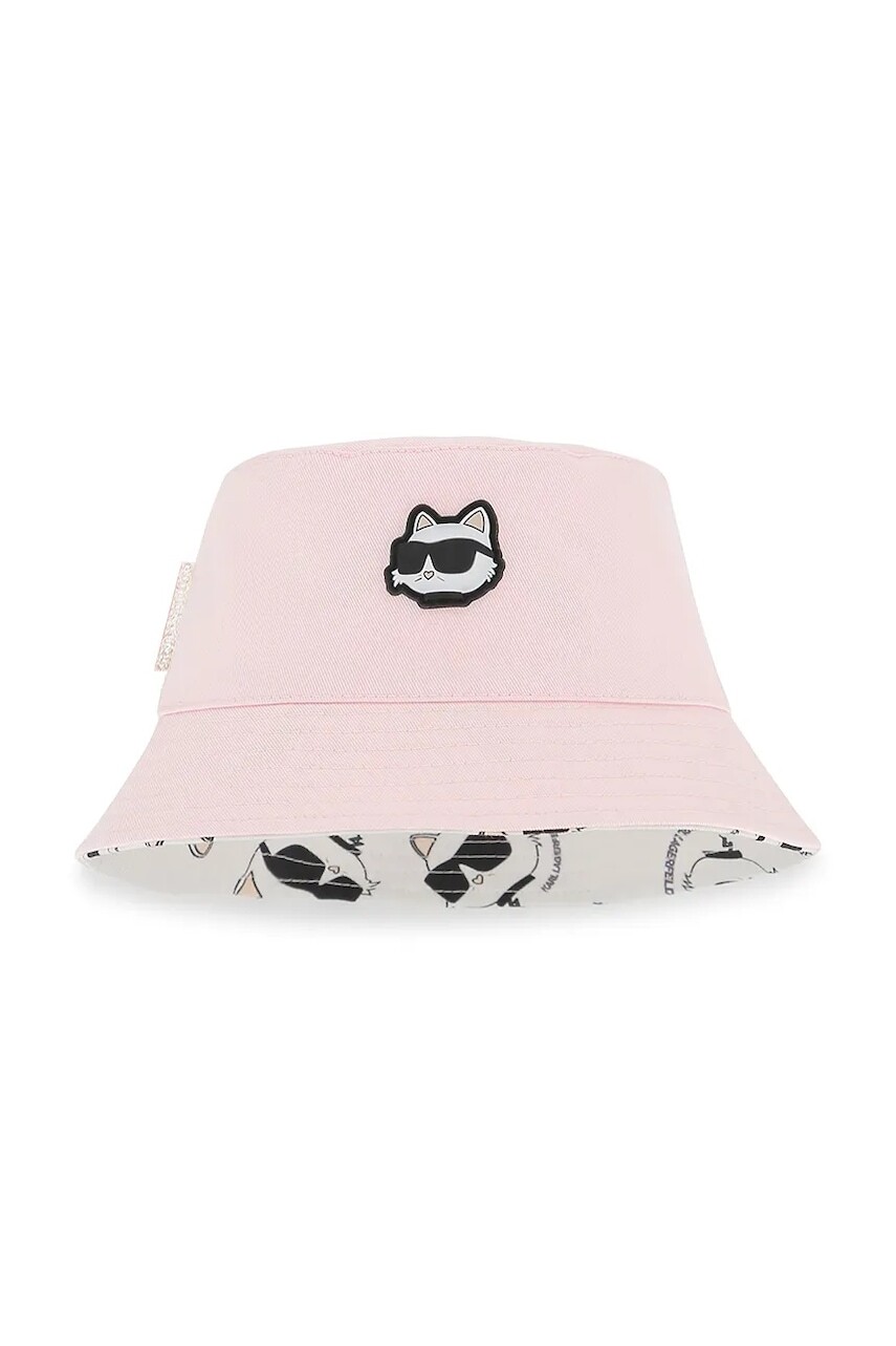 Detský obojstranný klobúk Karl Lagerfeld