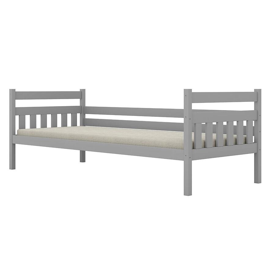 Posteľ Dawid štandard 80x200 sivá