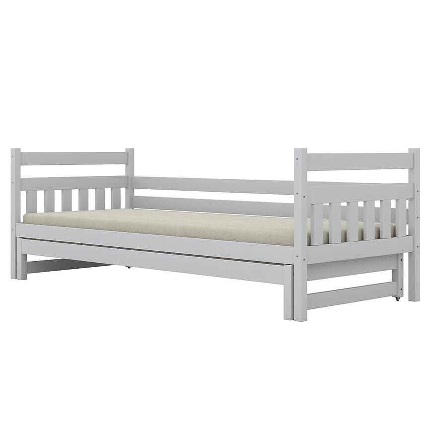 Posteľ Dawid s prístelkou 80x200 biela