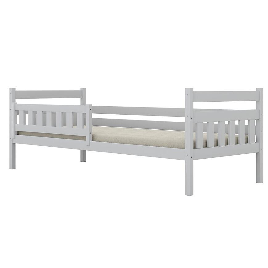 Posteľ Dawid štandard + zábrana 80x180 biela