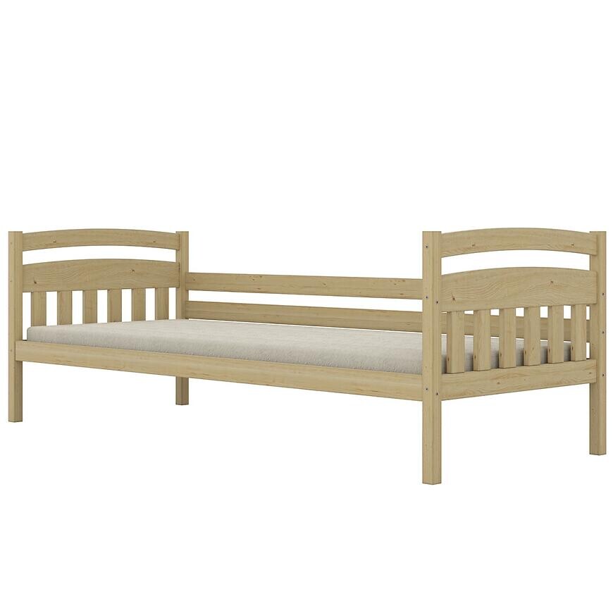 Posteľ Tosia štandard 80x180 prírodná, nelakovaná