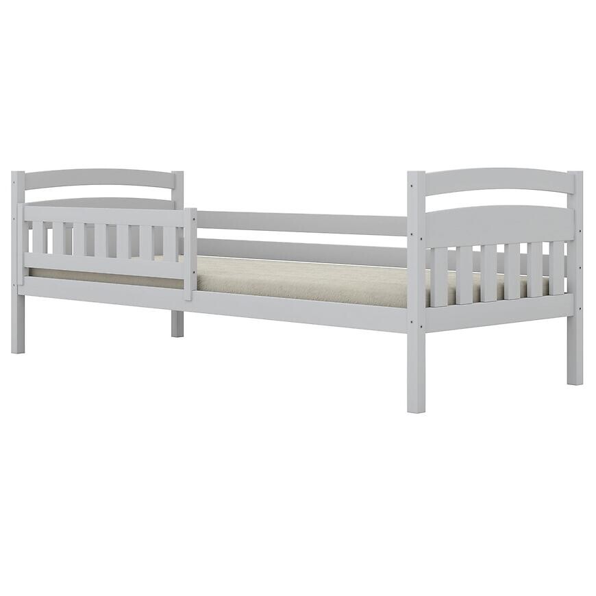 Posteľ Tosia štandard + zábrana 80x160 biela