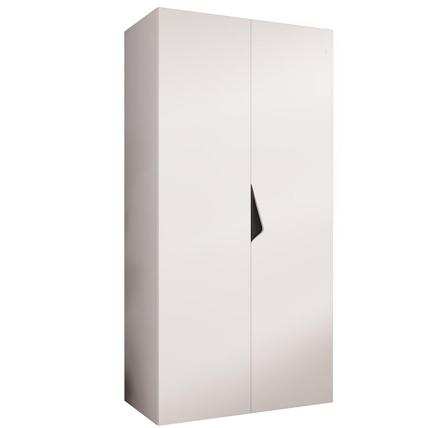 Skriňa Sandi 1-100 biela/čierna