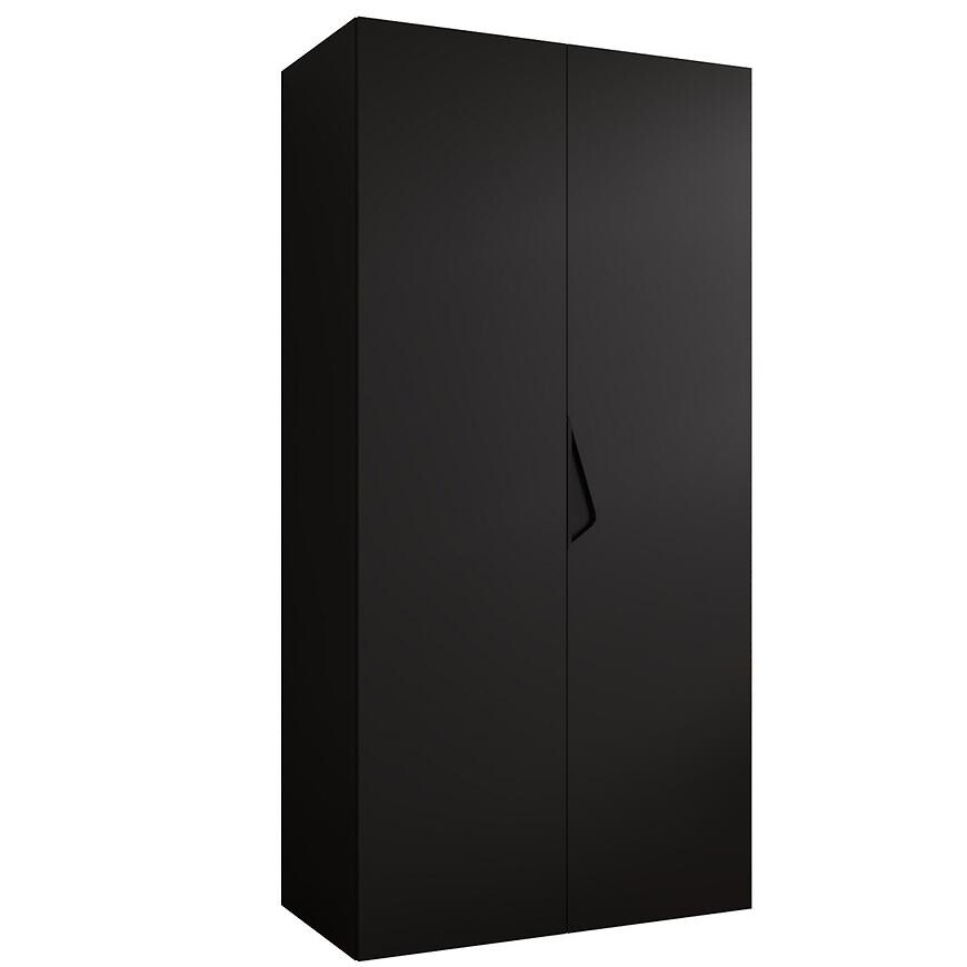 Skriňa Sandi 1-100 čierna/čierna