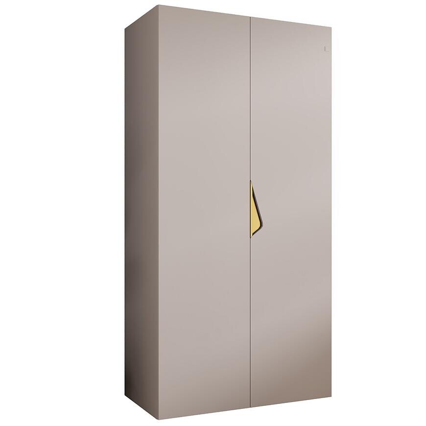 Skriňa Sandi 1-100 kašmír/zlatá