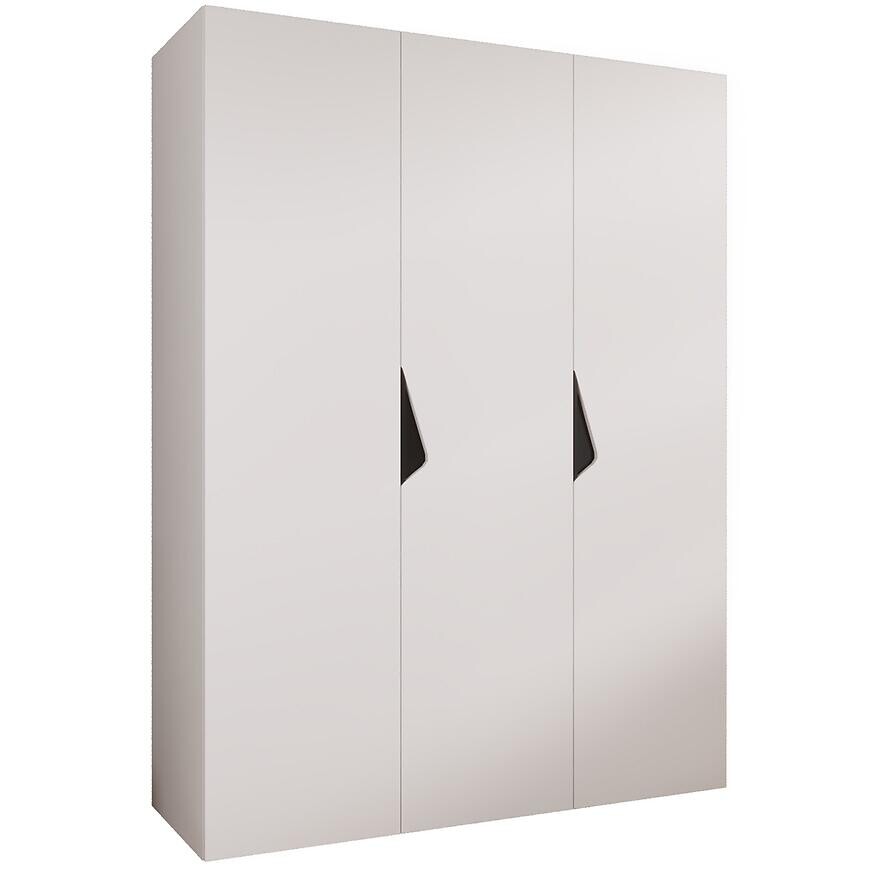 Skriňa Sandi 1-150 biela/čierna