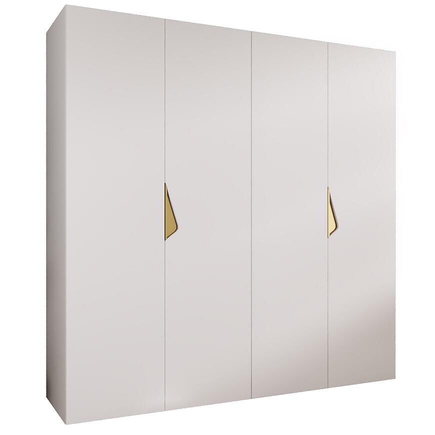 Skriňa Sandi 1-200 biela/zlatá