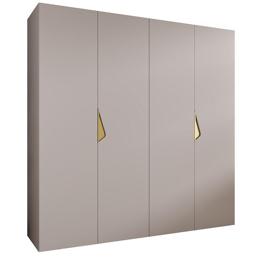 Skriňa Sandi 1-200 kašmír/zlatá