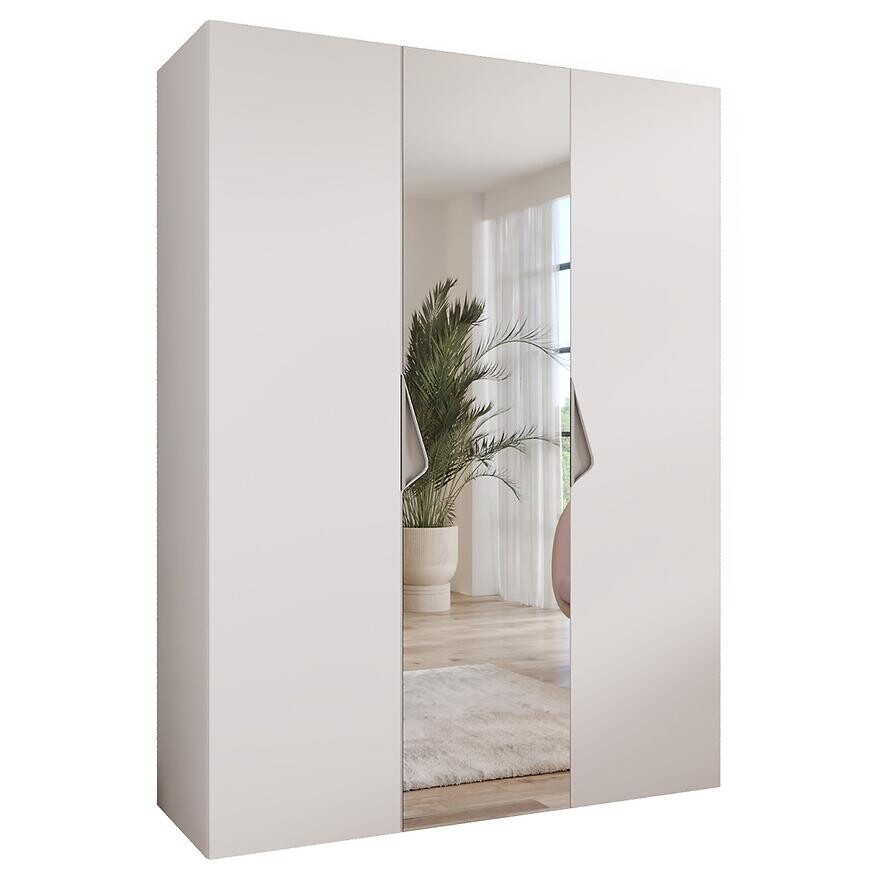 Skriňa Sandi 2-150 biela/kašmír