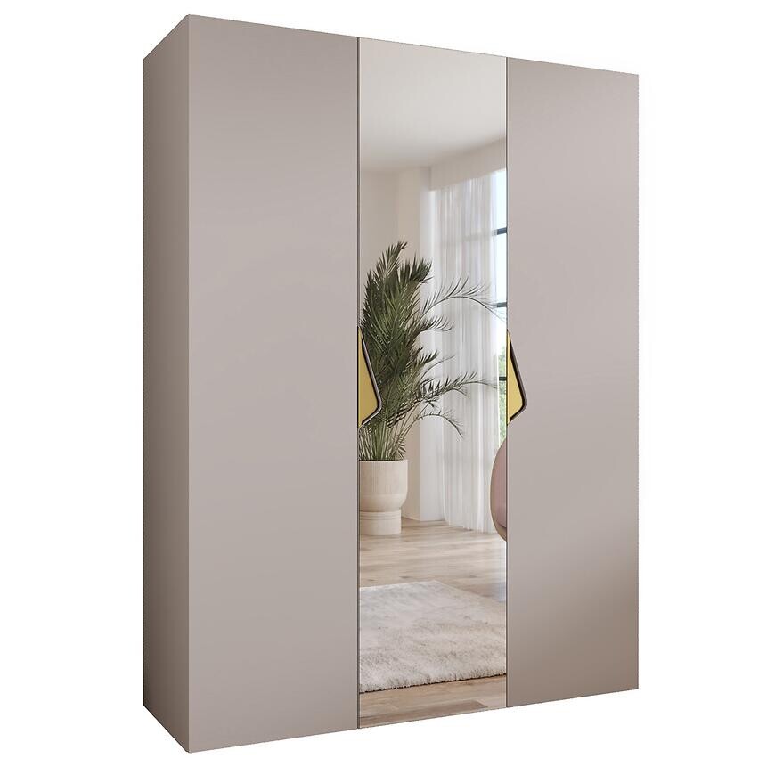 Skriňa Sandi 2-150 kašmír/zlatá