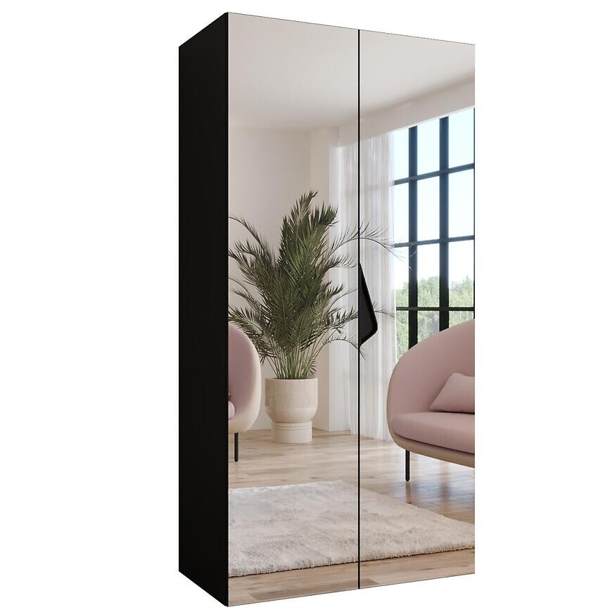 Skriňa Sandi 3-100 čierna/čierna