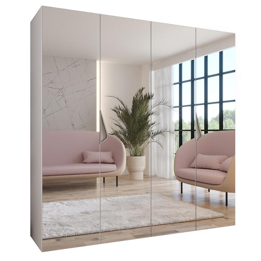 Skriňa Sandi 3-200 biela/kašmír