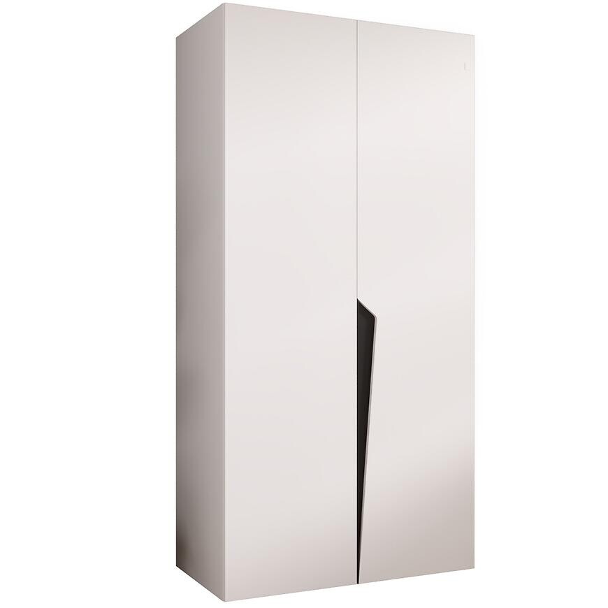 Skriňa Piano 1-100 biela/čierna