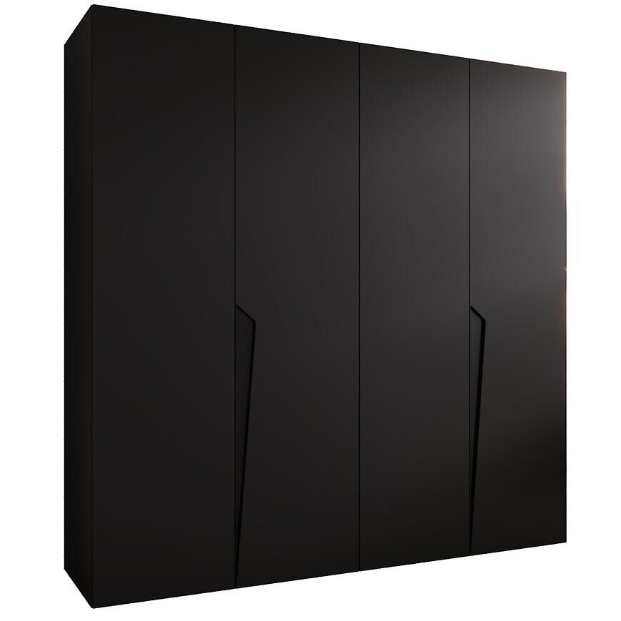 Skriňa Piano 1-200 čierna/čierna