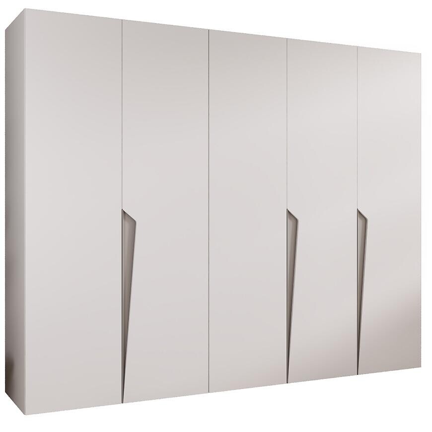 Skriňa Piano 1-250 biela/kašmír