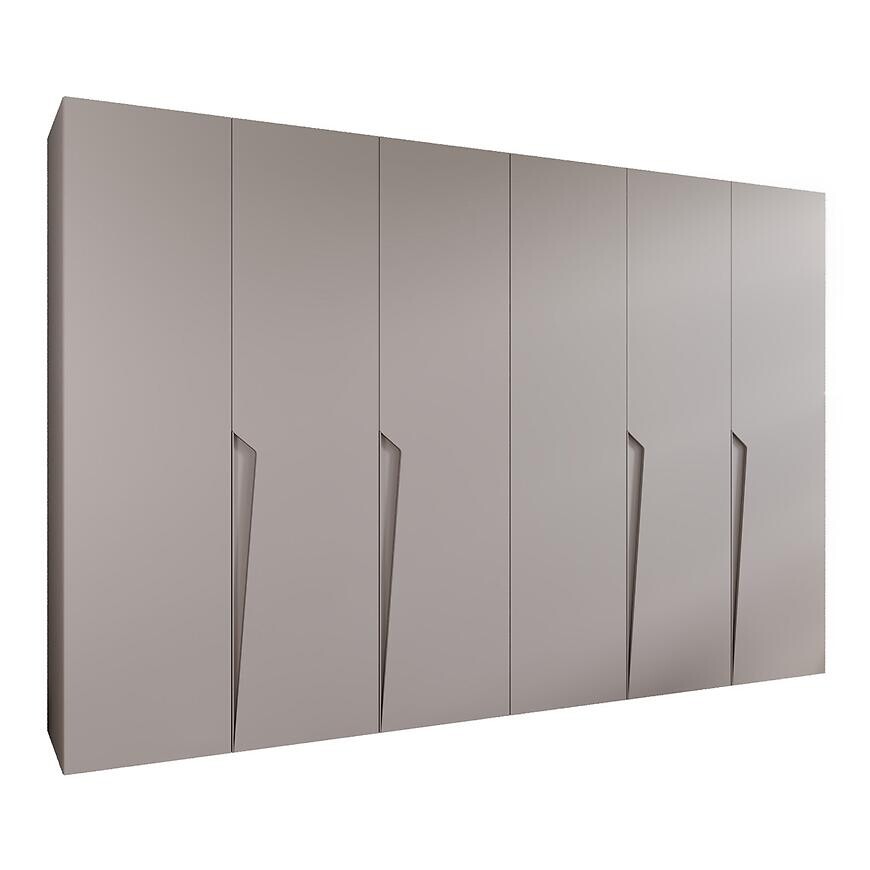 Skriňa Piano 1-300 (2x150) kašmír/kašmír