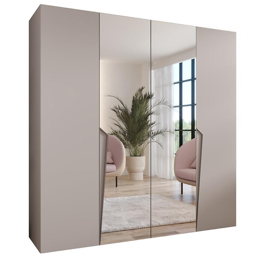 Skriňa Piano 2-200 kašmír/kašmír