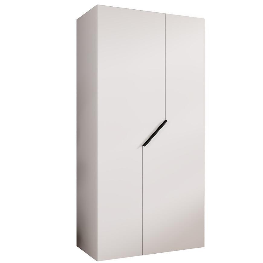 Skriňa Andrew 1-100 biela/čierna