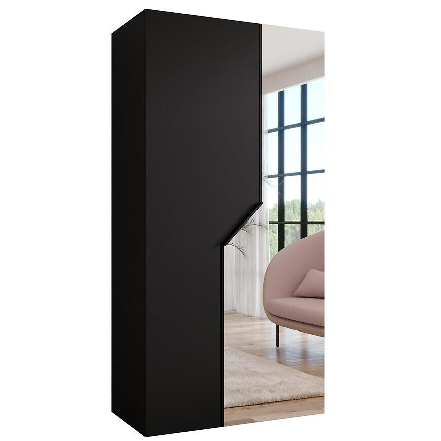 Skriňa Andrew 3-100 čierna/čierna