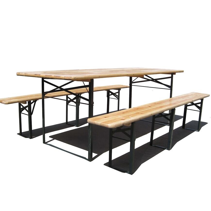 Záhradný komplet pivnej prírodné