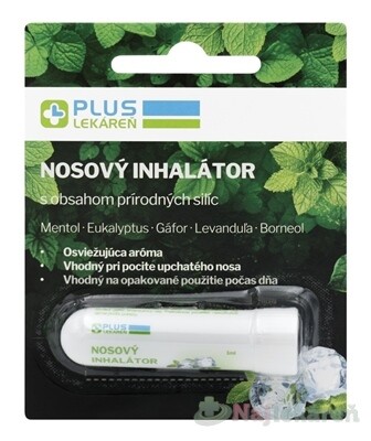 PLUS LEKÁREŇ Nosový inhalátor 1 ks