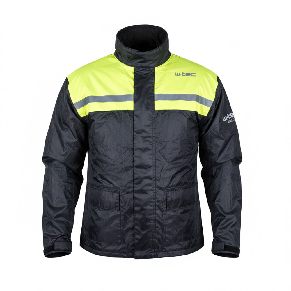 W-TEC Nowet pláštěnka čierna-fluo - XS