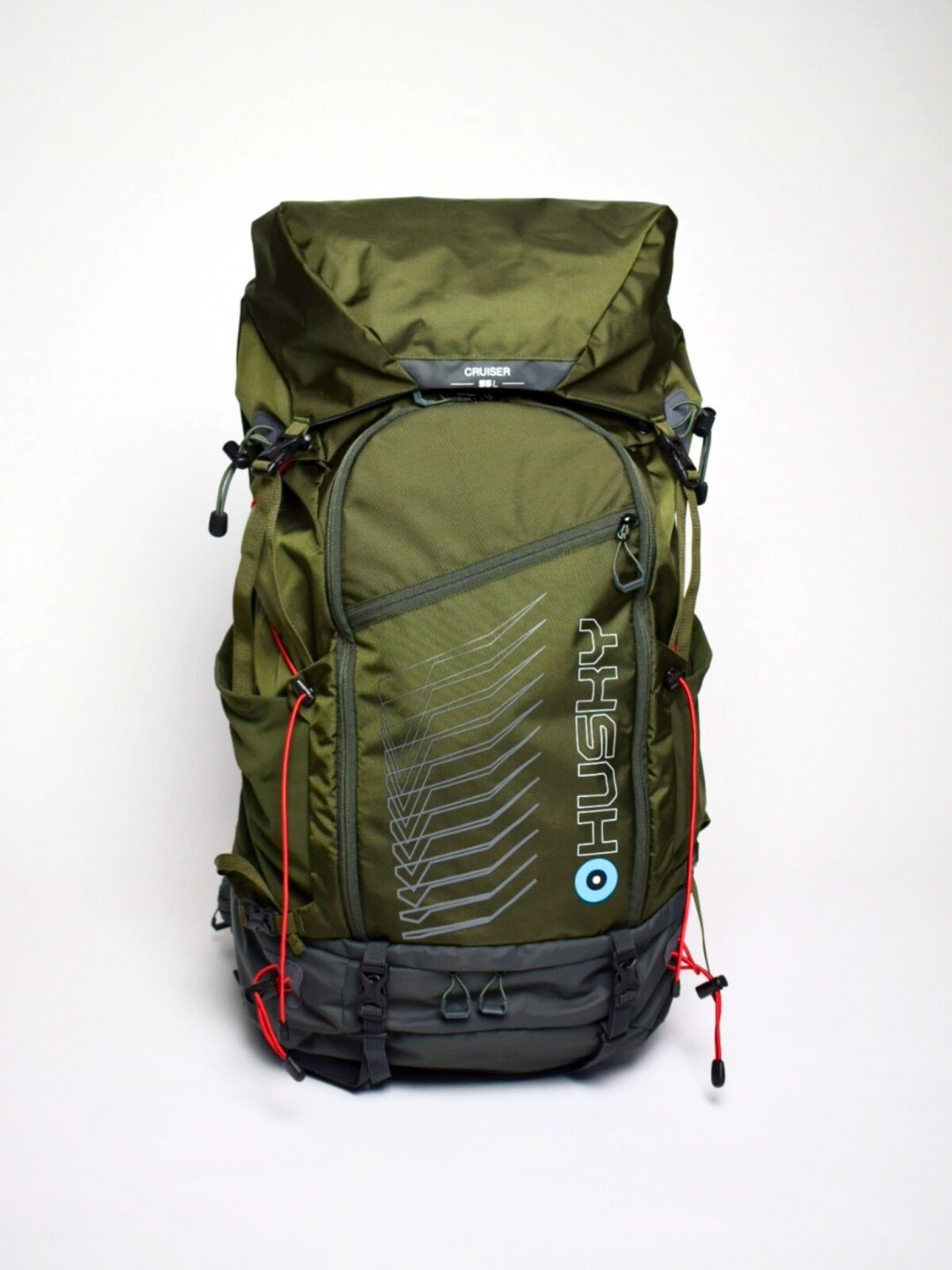 Husky Batoh Expedícia Cruiser 55l dark green Veľkosť: OneSize