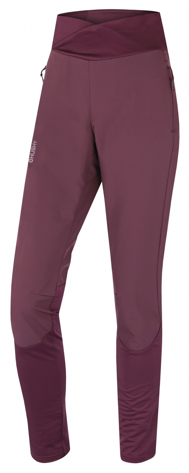 Husky Dámske softshellové nohavice Kuty L dark magenta Veľkosť: L