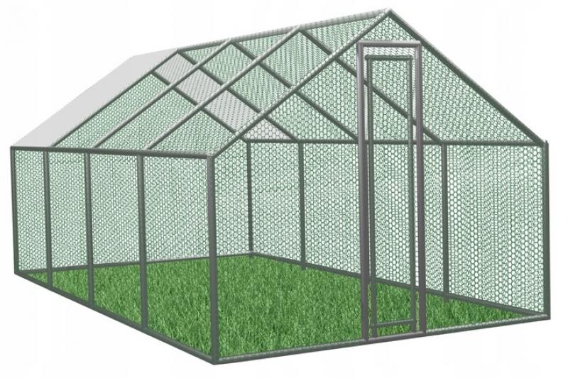Voliéra pre zvieratá 6x3x1,95 m