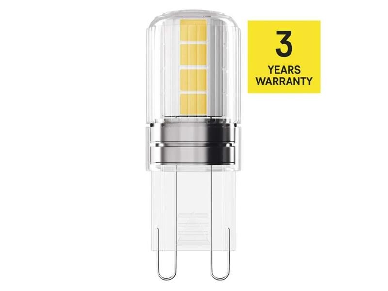 LED žiarovka JC G9 2,5W biela studená EMOS ZQ9D14